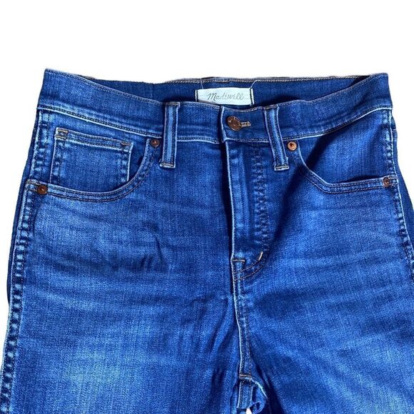Madewell jeans 10” high rise skinny size 26 in Danny wash: tencel edition - Picture 6 of 10
